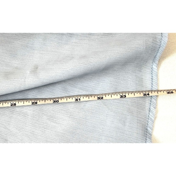 Milkmaid Dress Medium Light Blue Ruffle Peasant Cottagecore Fairy Whimsy Spring - Picture 7 of 9